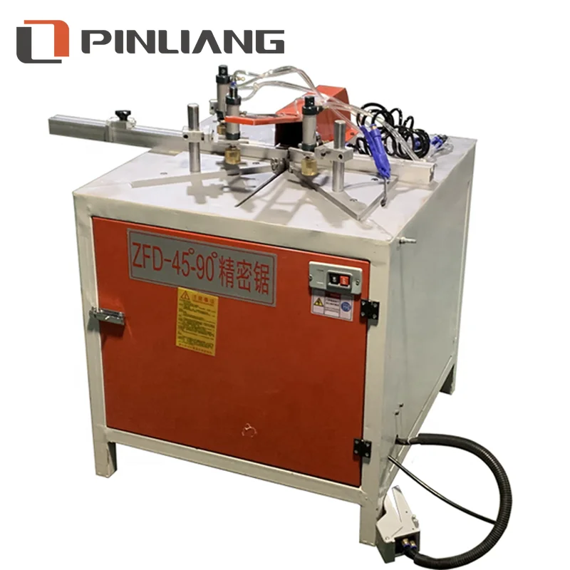 Hot Sale Woodworking Machinery Pneumatic Circular Saw Machine 90 Degree 45 Degree Vertical Aluminum Alloy Cutting Machine