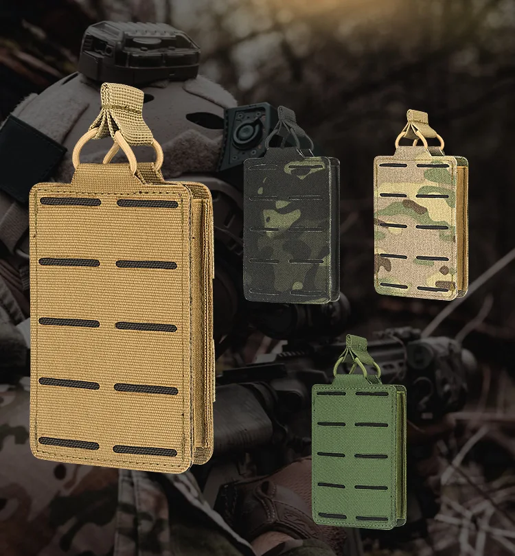 Тактическая двойная сумка для магазина 5 56 мм пустая Molle Mag кобура