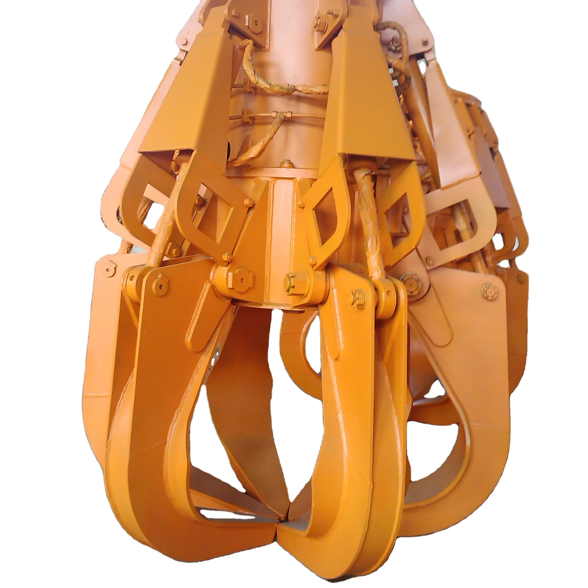 orange peel grab for stone , steel , sand