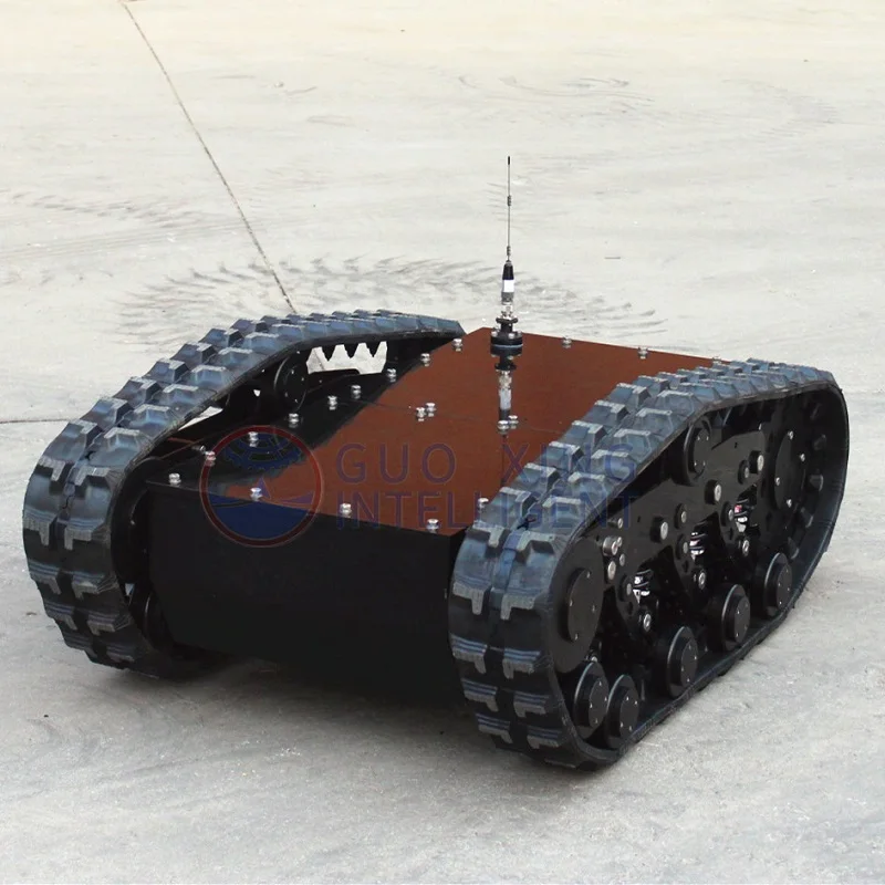 RC гусеничный Перевозчик Открытый вездеход робот Платформа trade pkt 1100 ugv шасси