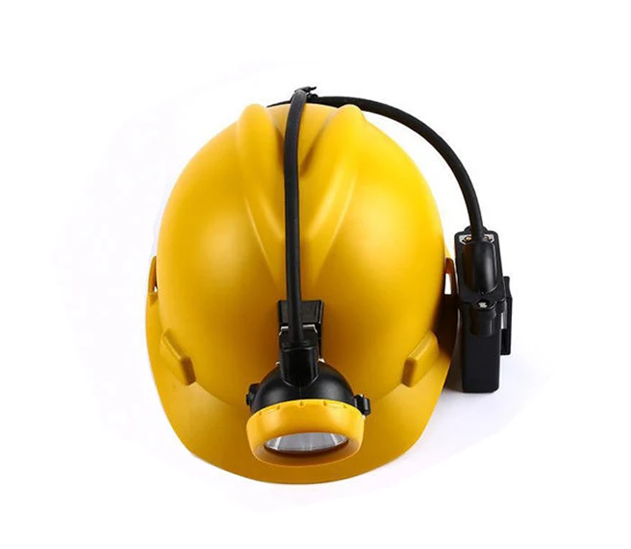 Underground safety miner cap lamp KL5LM rechargeable 6.6Ah 12000lux brightness IP67 waterproof led mining cap lamp with cable