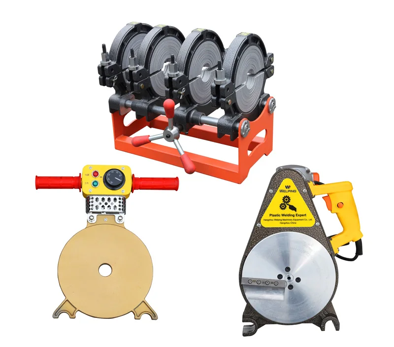 Welping High Quality Hdpe Pipe Joint Machine Price Plastic Welder Pipe Manual Butt Fusion Welding Machine