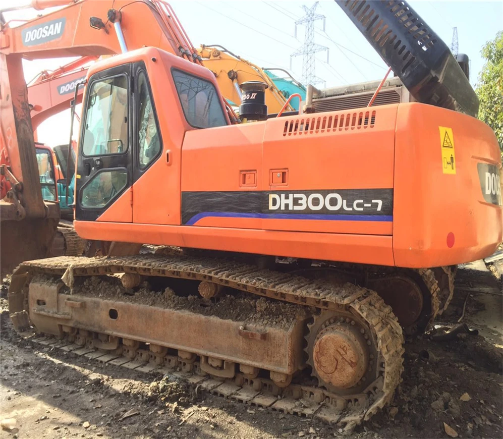 Good quality dh300lc-7 doosan excavator, dh200 dh250 dh300 doosan excavators for sale