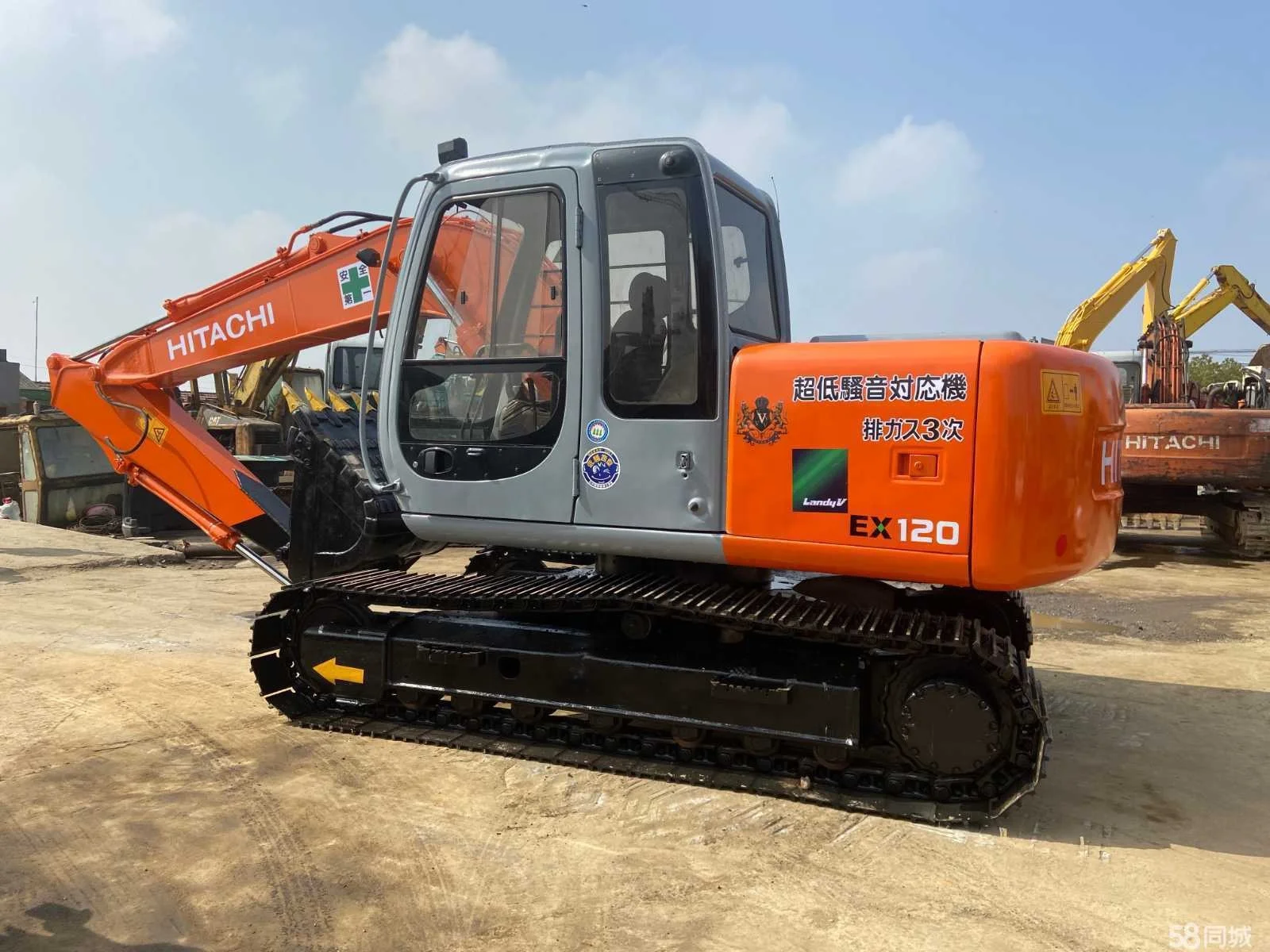 Used Hitachi Ex120 Excavators Good Condition 12 Ton Cheap Ex120-2 Ex120-3 Ex120-5 Japan Original for Sale
