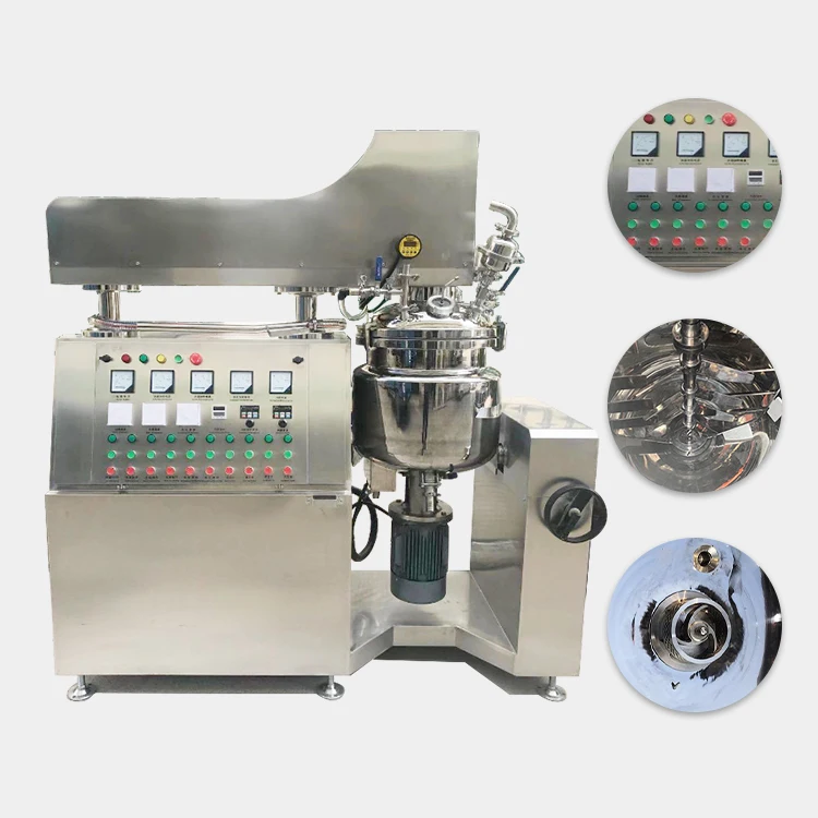 Вакуумный крем для лица, крем для тела, эмульгирующий бак, гомогенизатор, эмульгатор, машина, миксер, оборудование для производства косметики