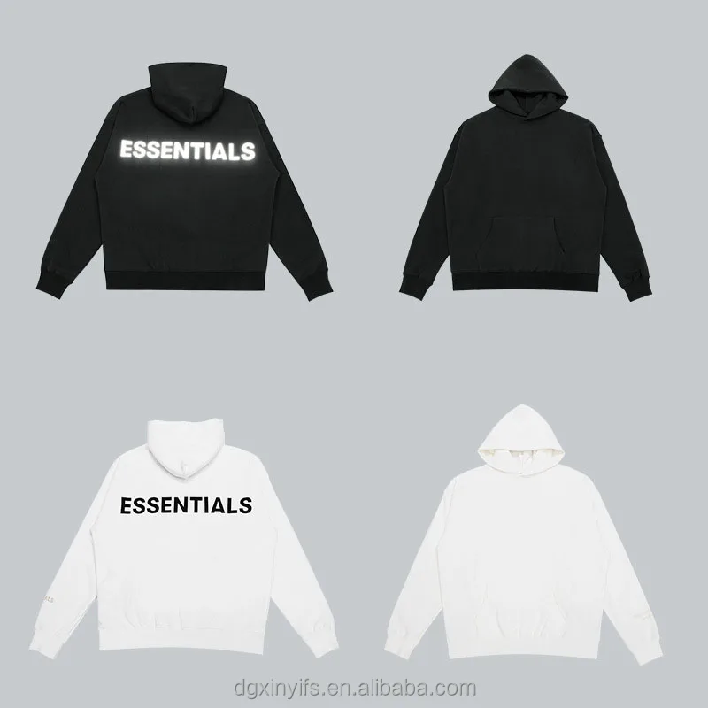 XINYI Hoodie Manufacturers Odm Essentials Oem Reflective Print Foaming Custom Hoodies