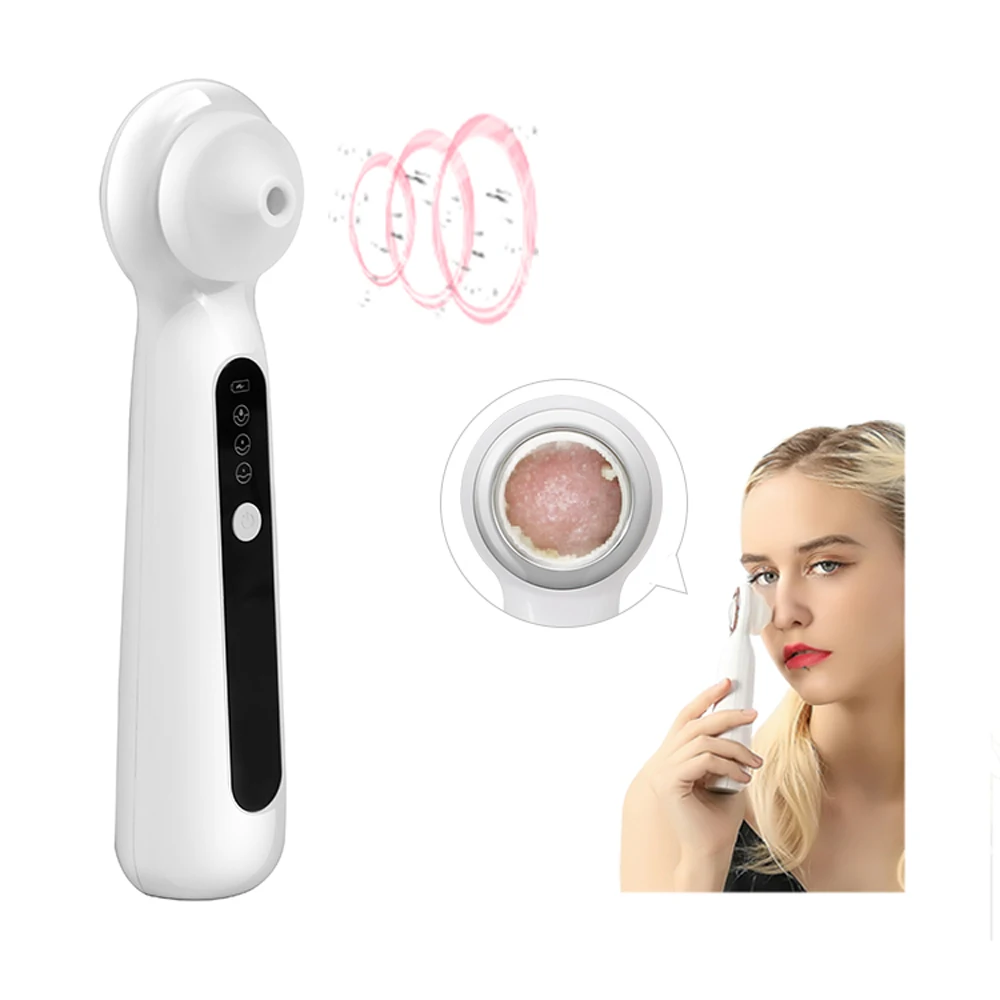 facial nose deep cleansing visual blackhead remover tool vacuum pore cleaner derma suction device