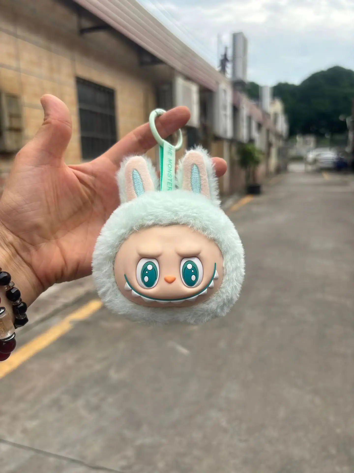 New Sitting Plush Small Brain Melon labubu keychain Clown Cute Dolls Wholesale