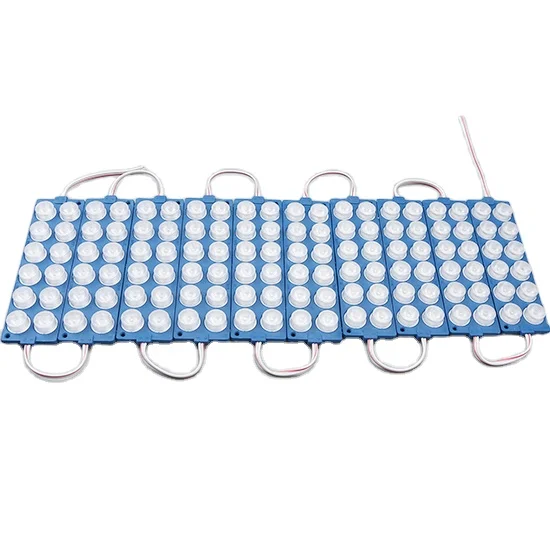 High power 12v 6w outdoor 3030smd led light box injection double side tape cheap price wide angle lens pixel module