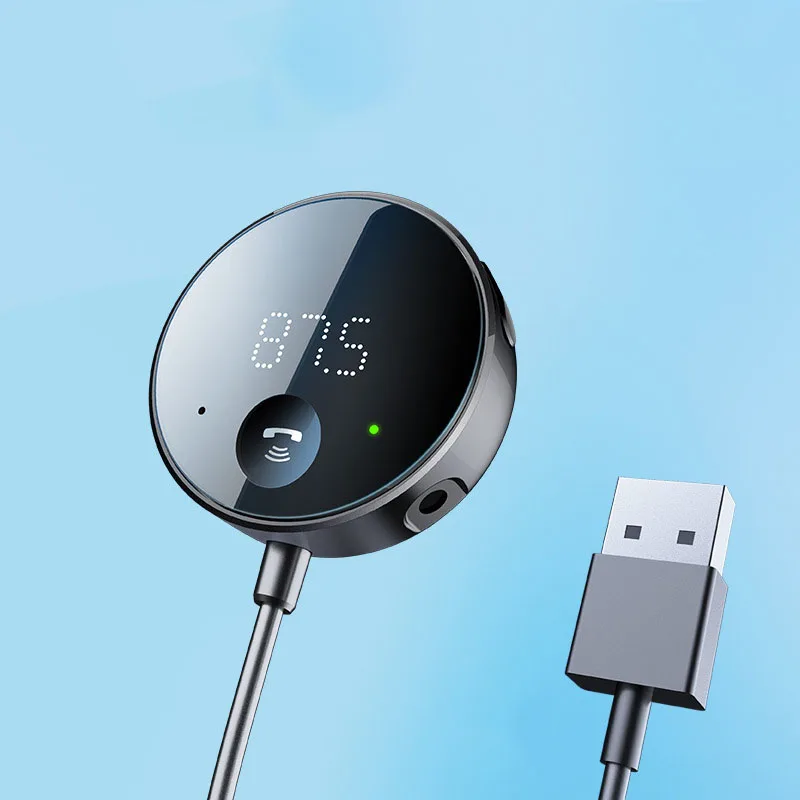 TF Card U Disk Playback Mp3 Player FM Modulator Transmitter Kit Handsfree Wireless Car MP3 Player