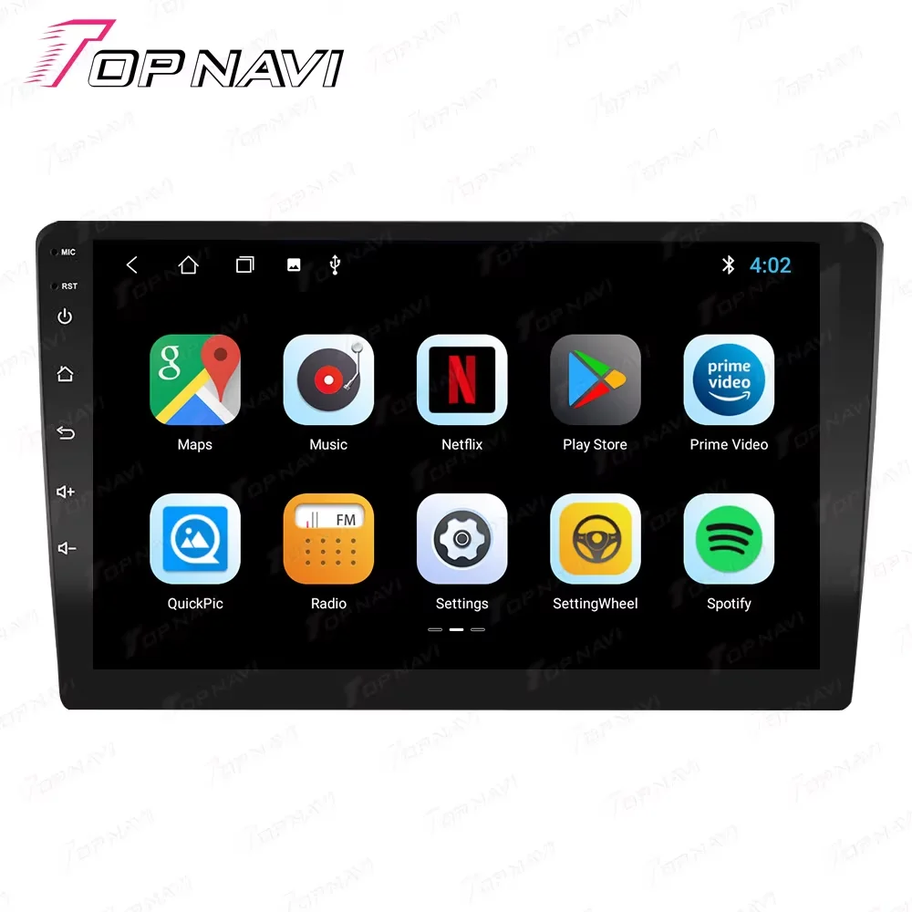 Портативный 9-дюймовый Android Авто GPS-навигатор видеоплеер Универсальный 2 Din автомобильный радиоприемник с MP3 LCD и беспроводным подключением