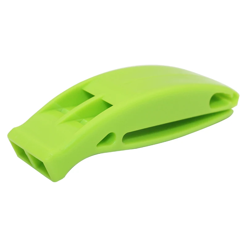 Bushcraft Jungle Survival Plastic Safety Distress Whistle Multiple Colours Emergency Whistles