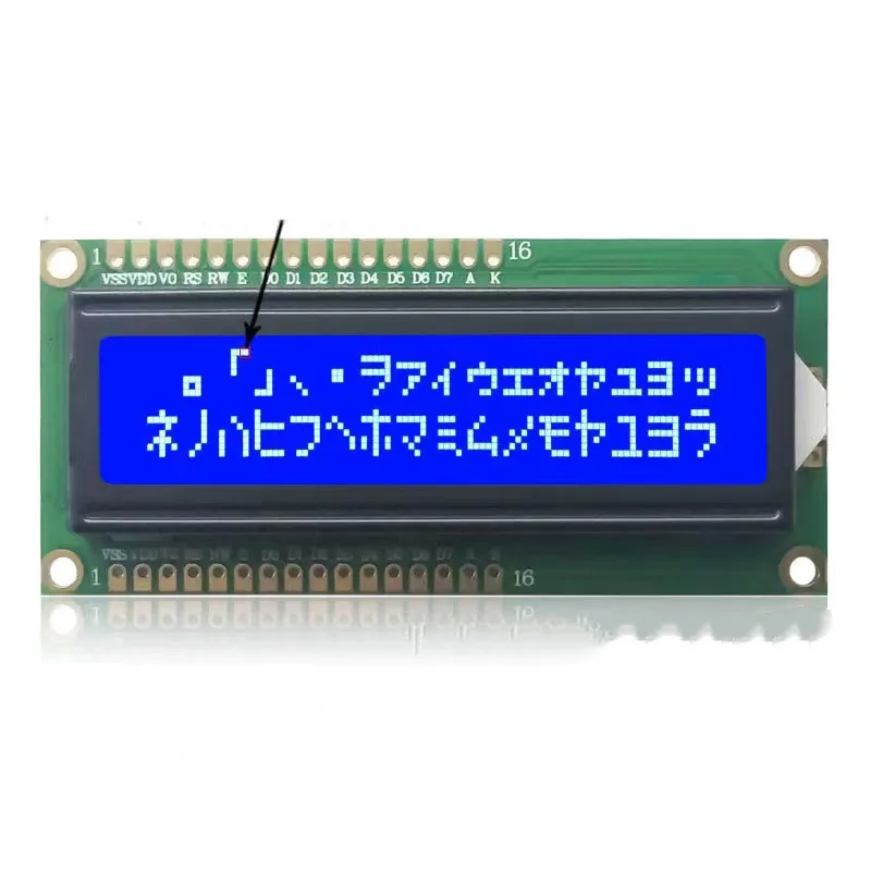 1602 lcd display 15 years factory rohs 3.3v i2c 1602b lcm mini 16x2 serial display module