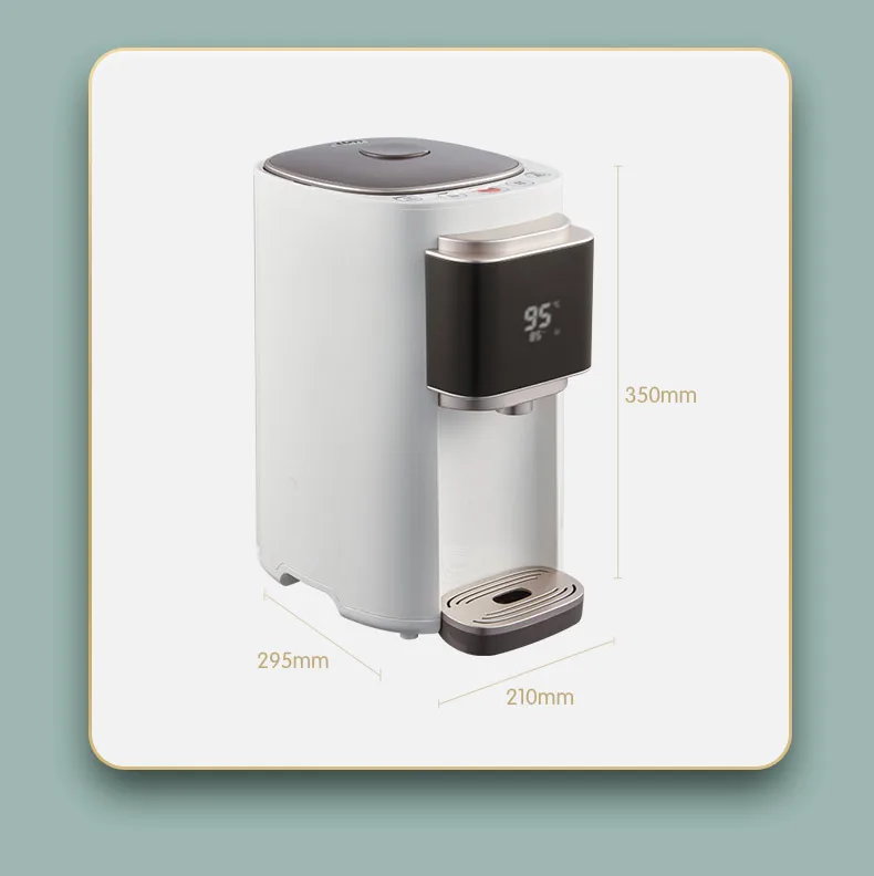 Great Choice Easy Disassembly Electric Kettle Big Hidden Button Electric Tea Kettle Adequate Intake For Water