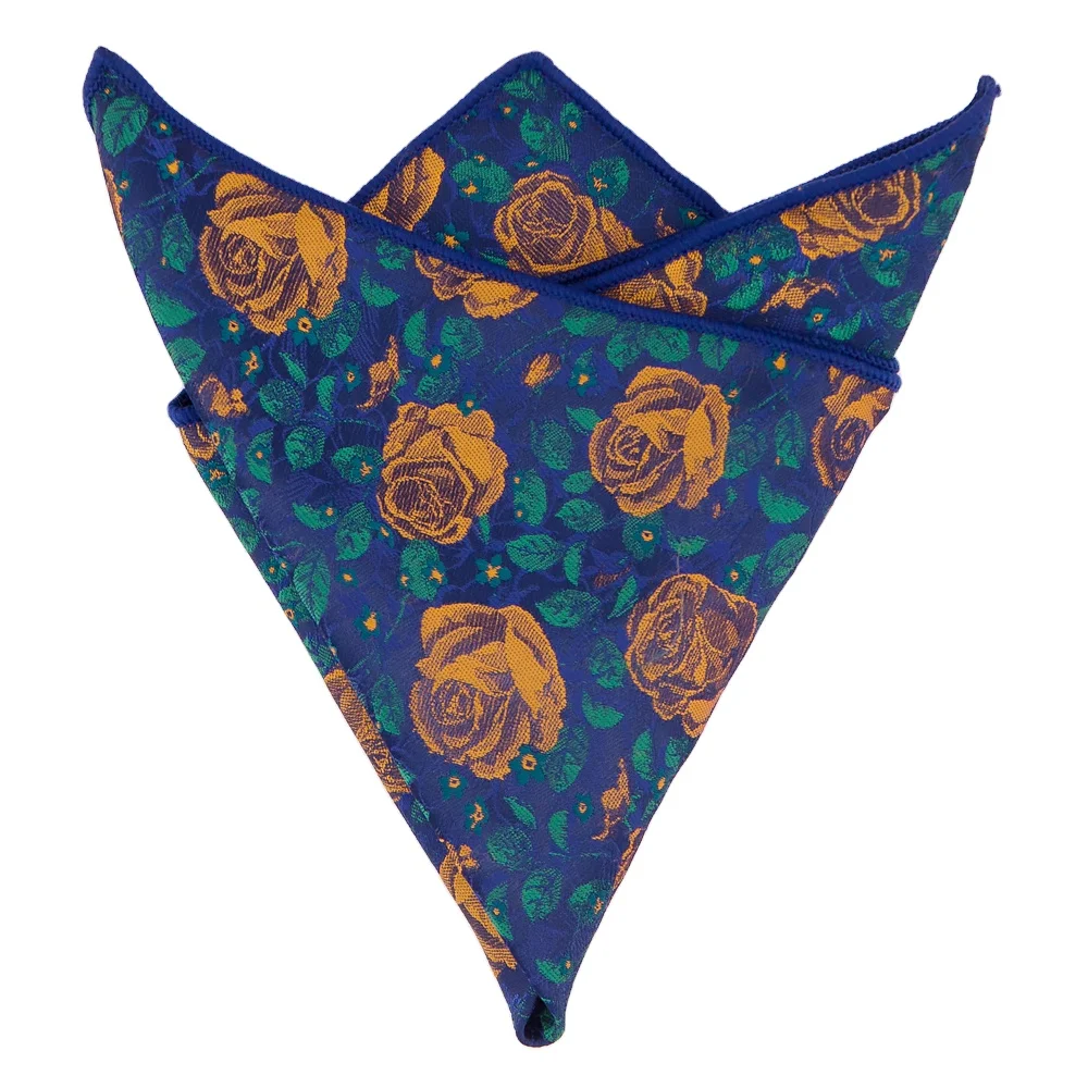 Customize Handmade 100% Pure Silk Pocket Squares Handkerchief Cotton High Quality