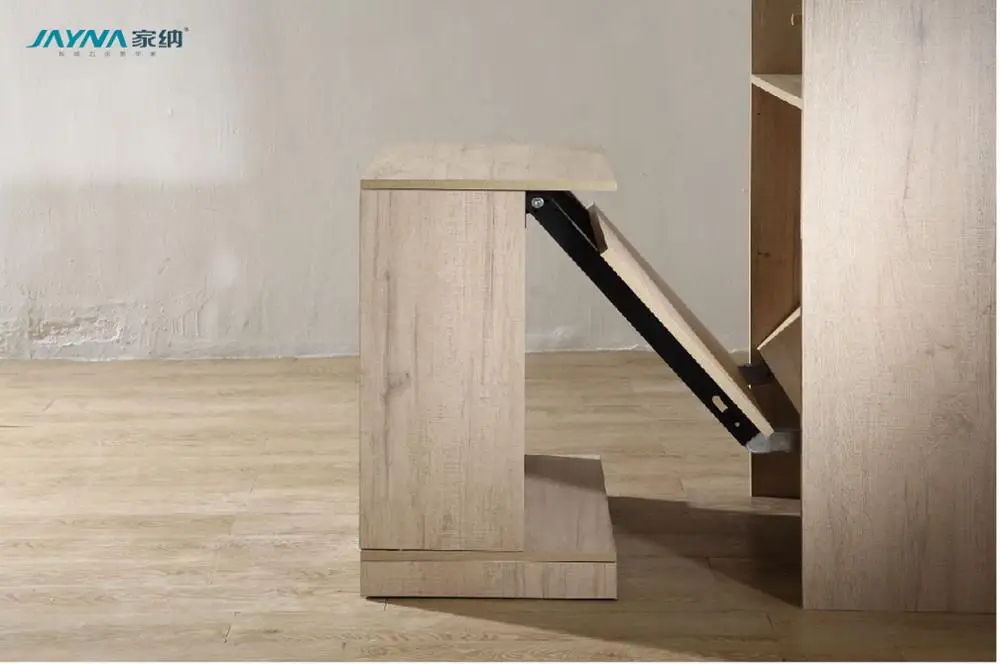 Jayna Wardrobe Accessories Pull Down Table Legs Table Frame Folding Table Shelf Brackets Save Space Metal Stainless Steel Carton