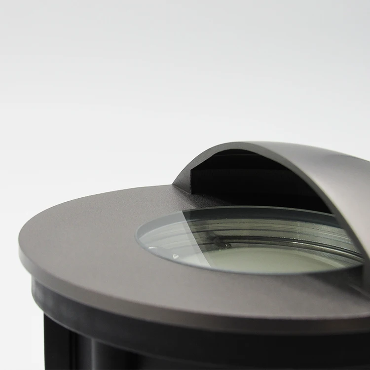 IP67  DC12V garden outside inground Graphite Brass Recessed Underground Lights