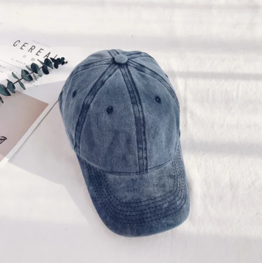 Factory price embroidery design New Dad Hat  Hair Day Cap Women Men Hat Washed Baseball Cap