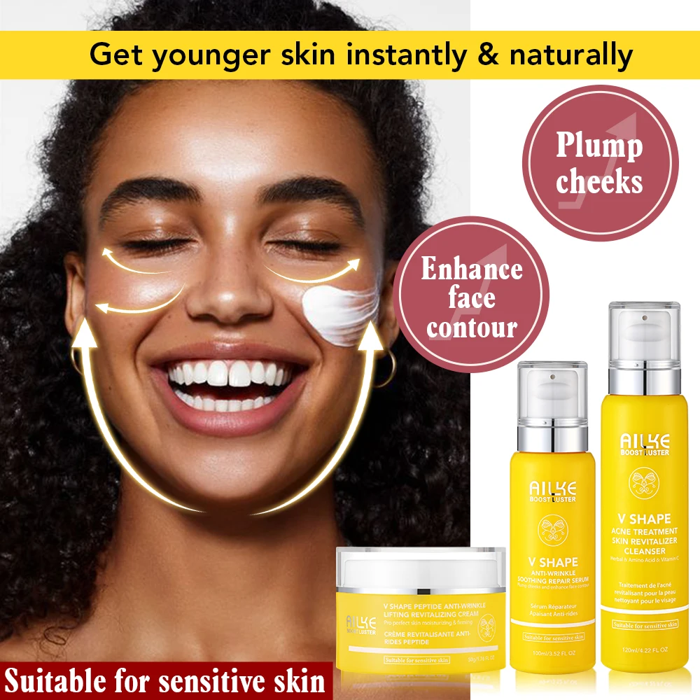 Good Feedback 3 in 1 Wholesale V SHAPE Facial Sculpting Facial SET
