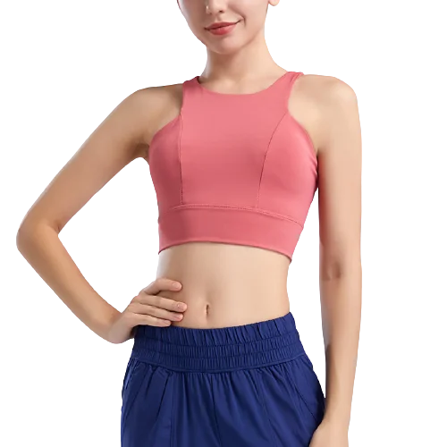 
Hot Selling Good Quality Yoga Wear Sports High Strength Shockproof Plus Size Bra 