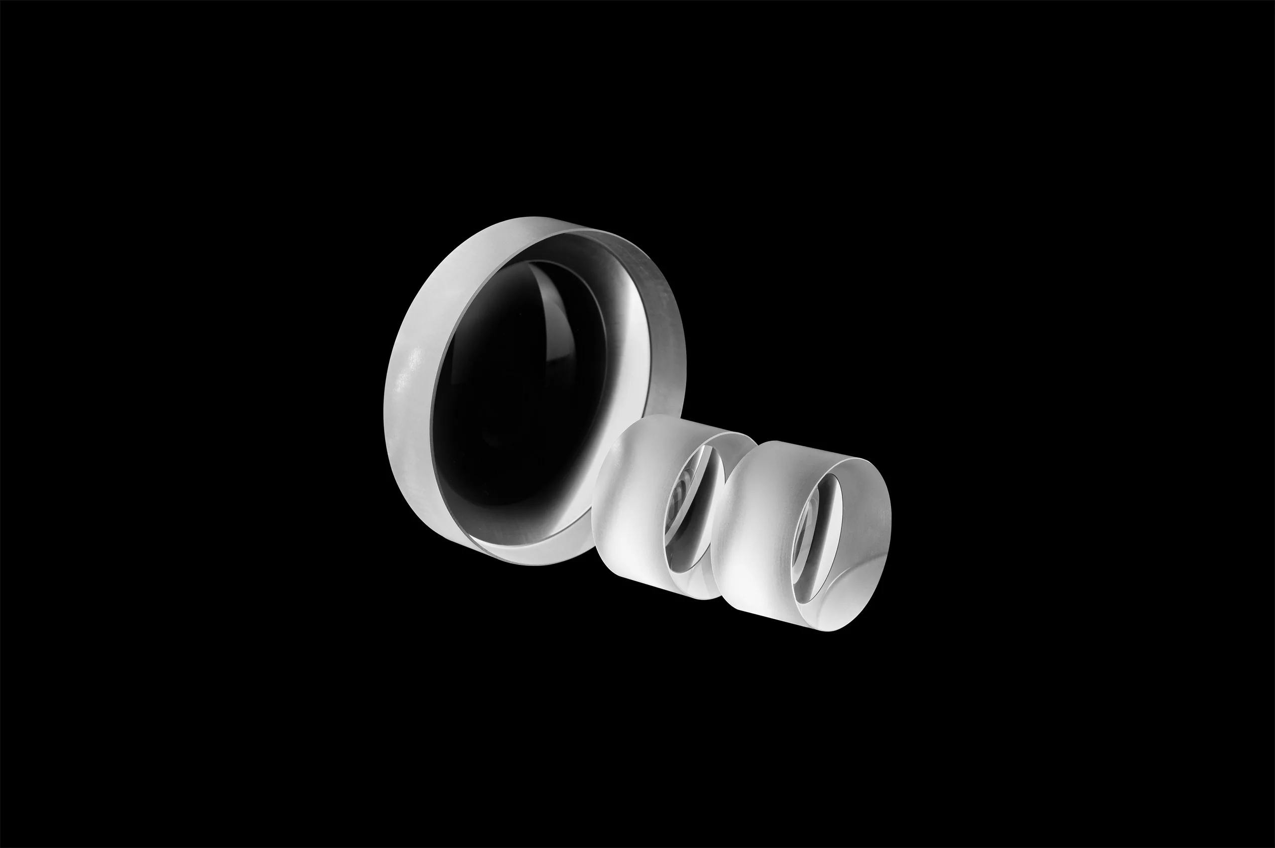 ICC N-BK7 and N-SF11 Bi-Concave Lenses, Uncoated,Negative Focal Length