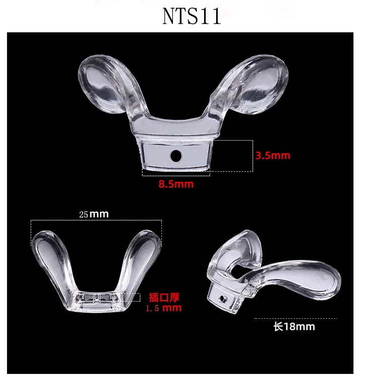 Children Silicone Nose Pad  Plug in Glasses Nose Pads U Shaped Eyeglasses Nose Pads