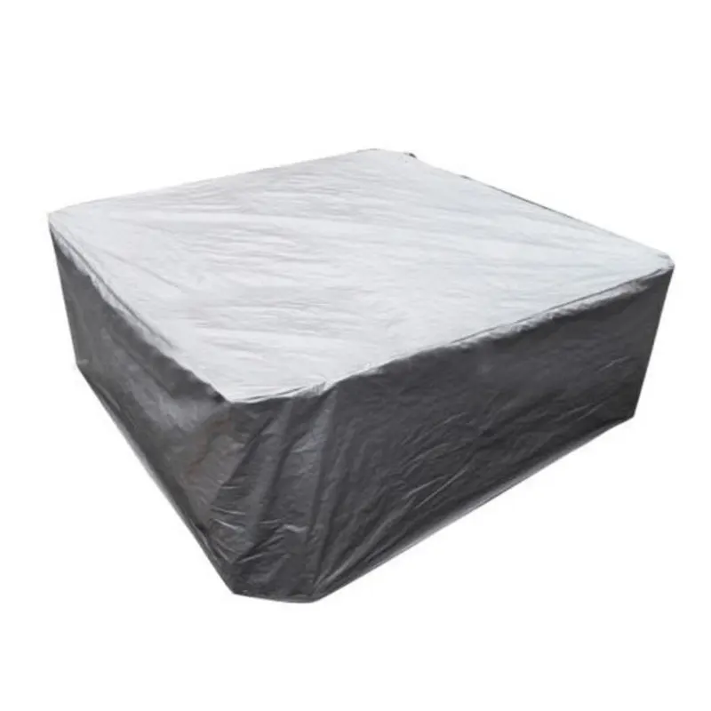 Квадратная водонепроницаемая крышка из Оксфордского материала с защитой от УФ-лучей для наружного бассейна, предотвращает падение листьев