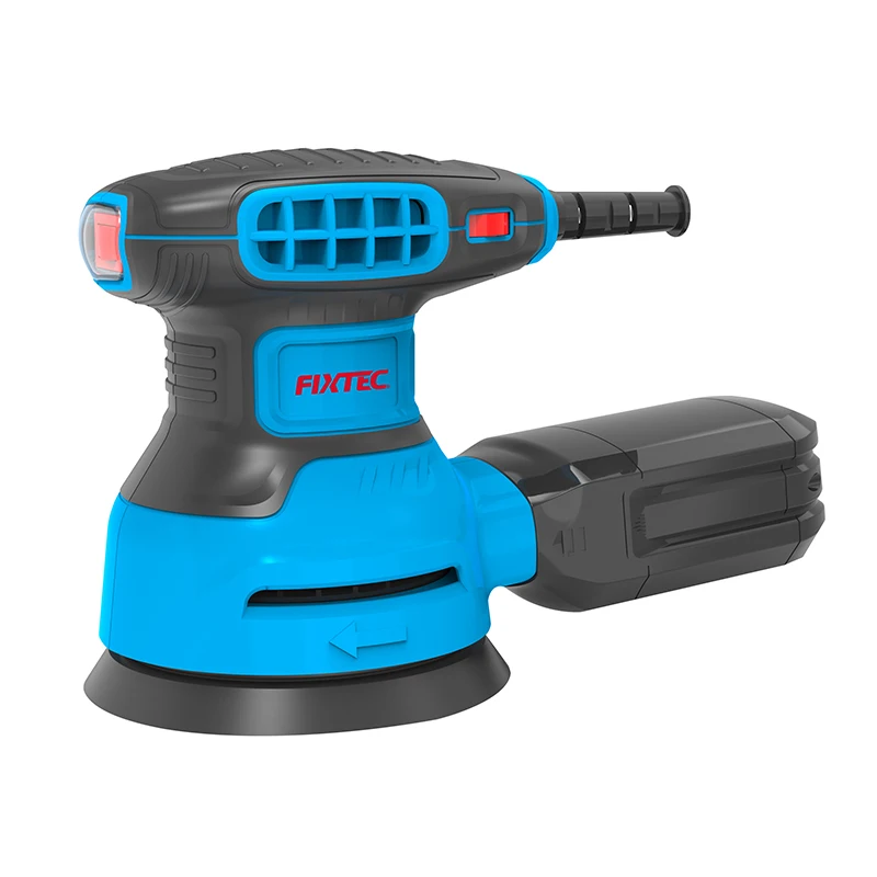 FIXTEC 350W Random Orbit Sander 125mm 5' Wall Grinder Machine