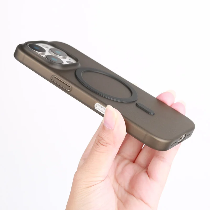 Wireless Charging Cover for iPhone 16 Pro Max Plus Strong N52 Magnets Cover for iPhone16 Pro Max Magnetic Phone Cover