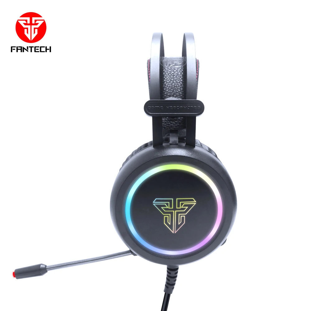 Fantech HG15 High Quality Custom Logo Design 7.1 Surround RGB Gaming Headphone