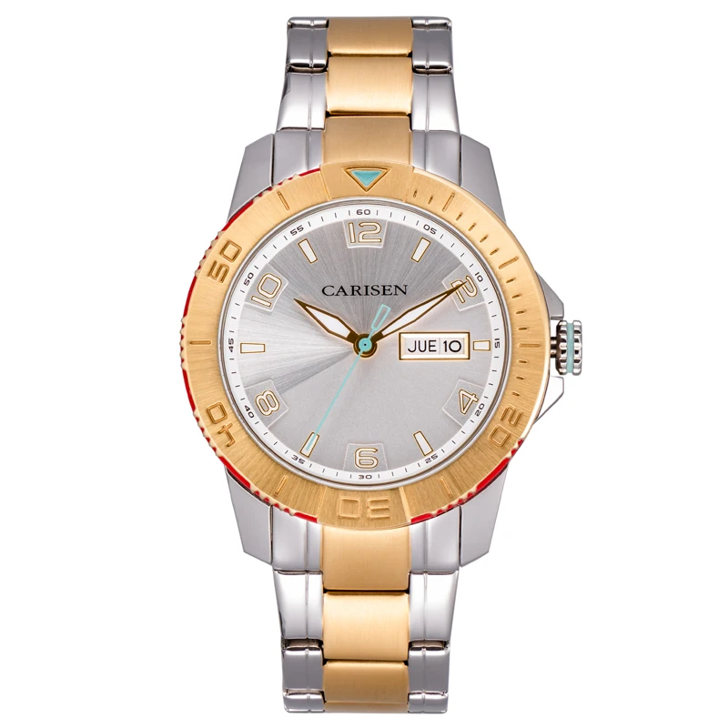 Wholesale Custom Stainless Steel Quartz Wristwatch Fashion Dive Big Dial Men Wrist Watch