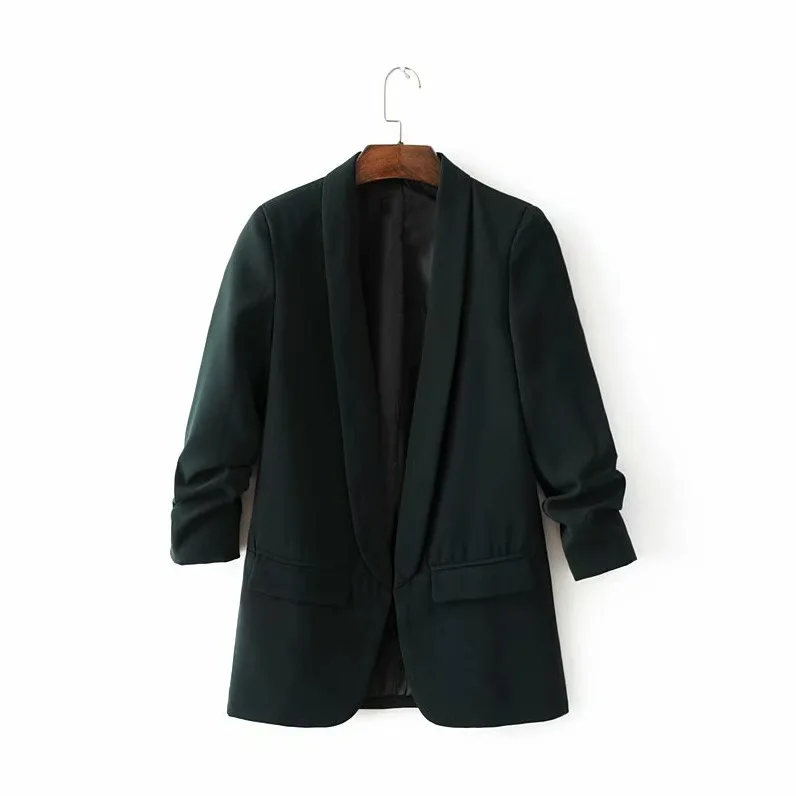 Готов к отправке, новый дизайн, модный женский пиджак в европейском стиле, Женская куртка (1600296471539)