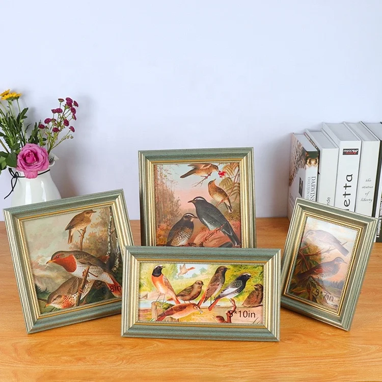 12x12 inches Wholesale Gold PS Plastic Photo Frames