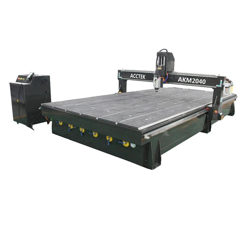 Mach3 USB Vacuum table 2000*4000 MDF PVC PCB 3d wood cnc router 2040