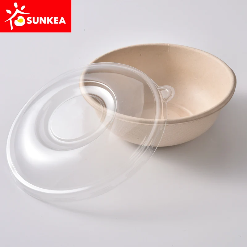 Compostable Sustainable Eco-friendly Biodegradable Bamboo Fiber Bowl for Rice Dessert