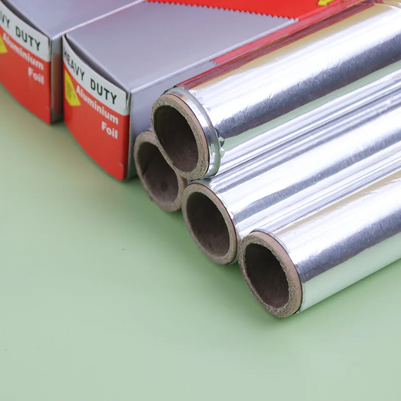 8011 Food Grade Household Food Packing Aluminium Foil Kitchen Tin Foil Paper Roll Price Manufacturer