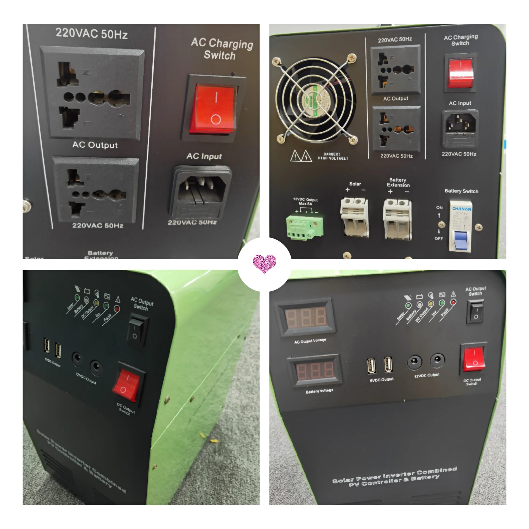 12v portable power station Kits camping energy storage battery 0.3kw 0.5kw 1kw off grid solar panel system