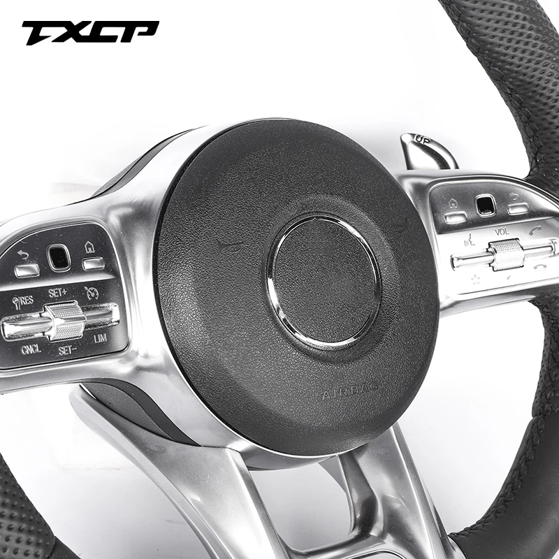 Подходит для Benz A E S C G класс W205 W204 W212 W211 W213 E300 W218 новая модель светодиодное рулевое колесо из углеродного