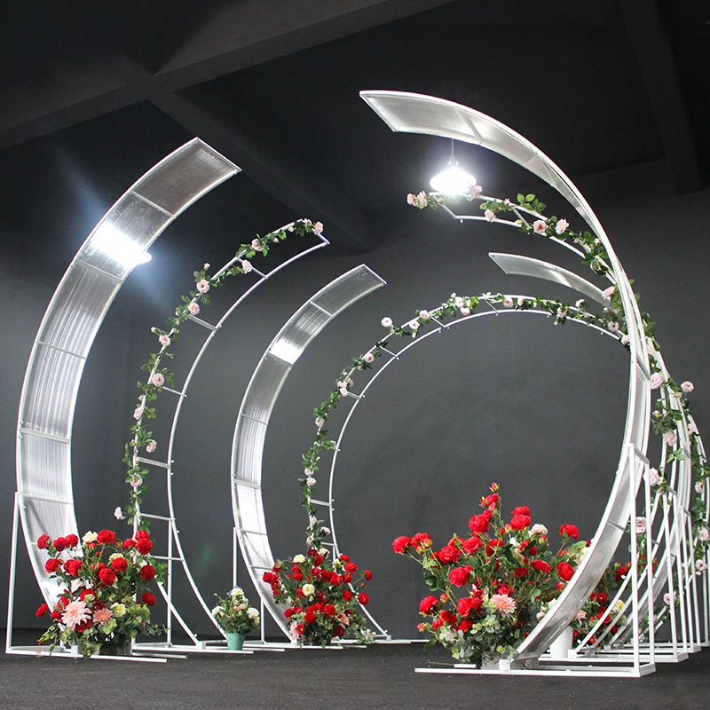 New Design  Wedding Backdrop Iron Arch  for Event Decoration