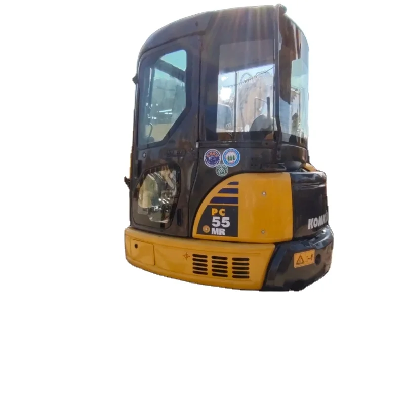 Japan Used  Household Small Komatsu  Excavator  PC55MR Crawler Digger 5 Ton