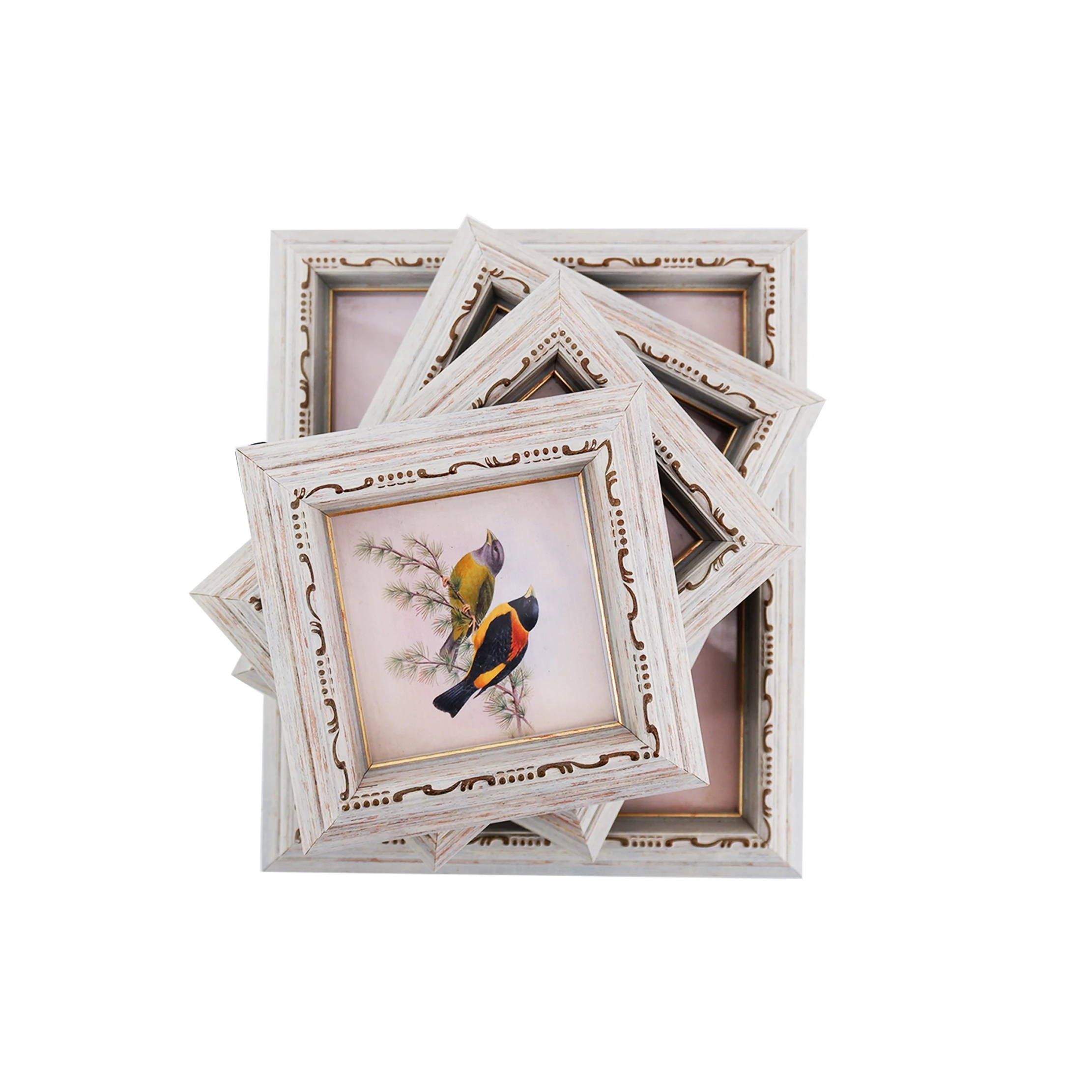 Ultimate bird cat Pet Pawprint Keepsake Kit Picture Frame  Premium Wooden Photo Frame Clay Mold for Paw Print Makes custom logo