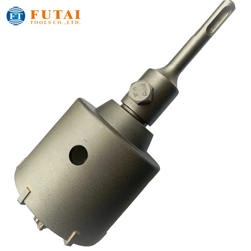25-150mm Hammer Core Bits for Drilling in Concrete Stone Masonry and Brick hollow hammer core bits