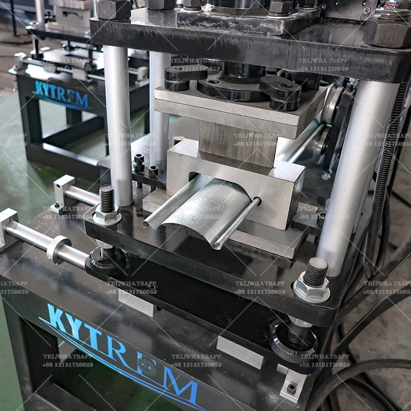 High Security Galvanized Metal Door Shutter Cold Roll Forming Machine with embossing