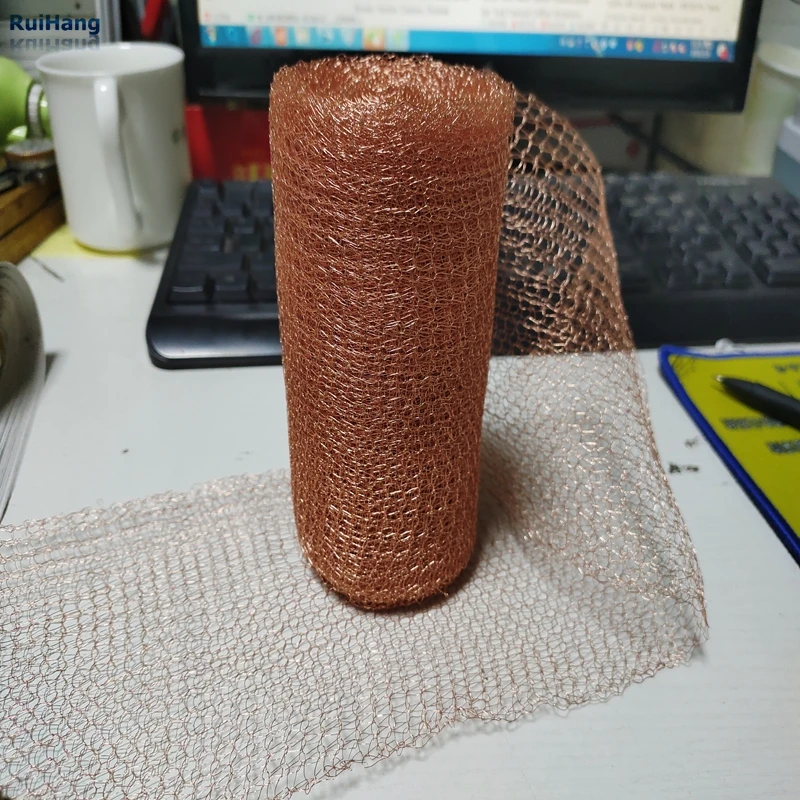 Factory direct sale 100 mm Width Copper Mesh for Pest Control Copper Wire Mesh with free samples