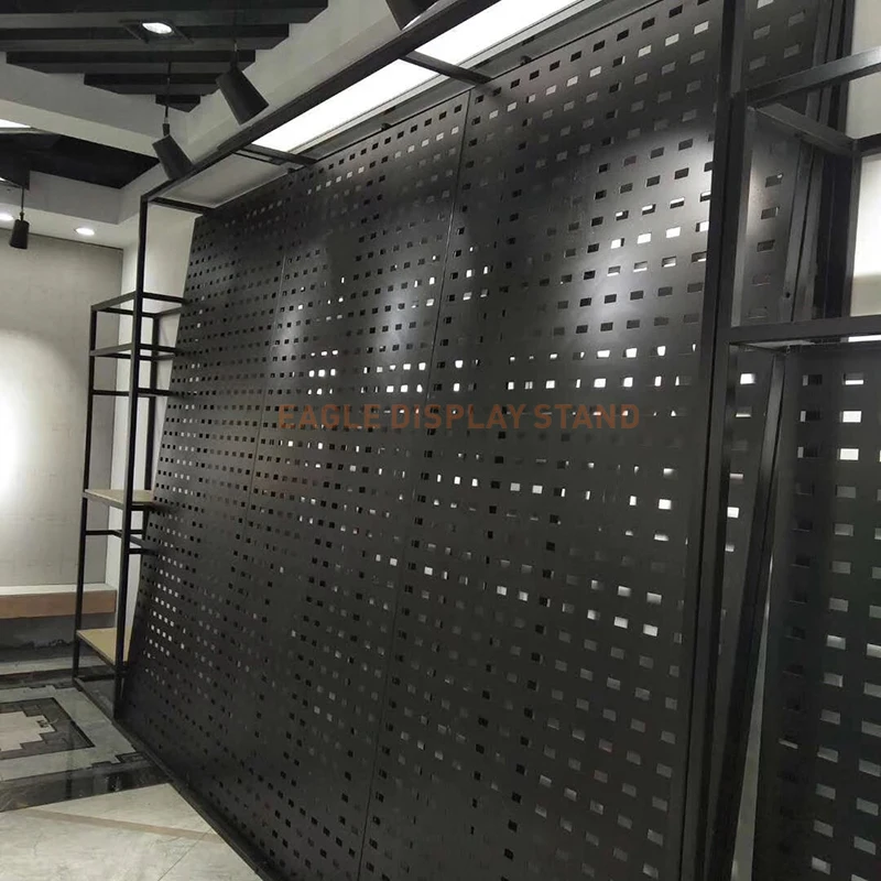 Showroom metal ceramic tile display rack stand for floor tiles