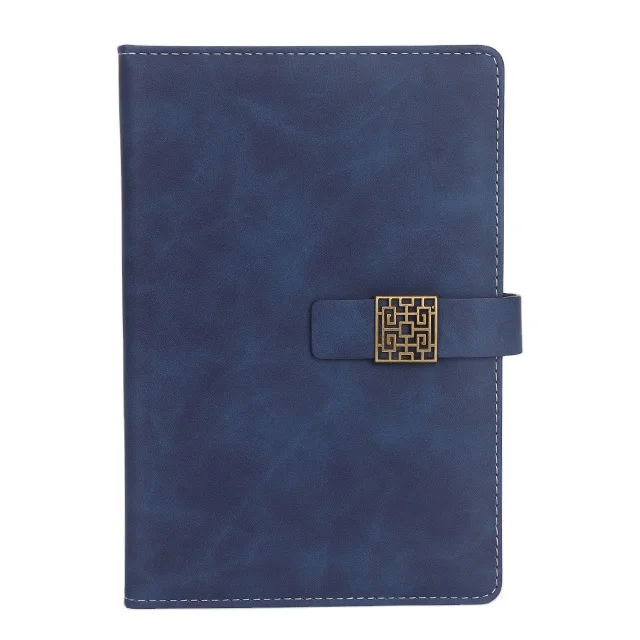 Cheap prices window flower button office notepad a5 sheepskin retro student notebook