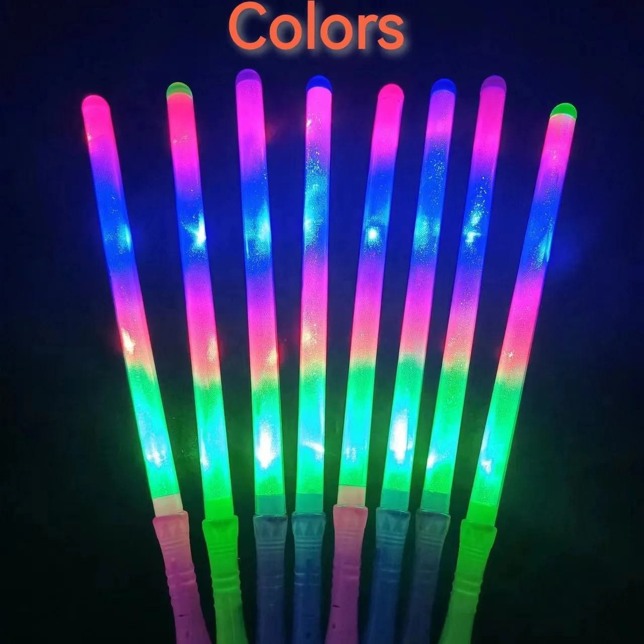 Wholesale Flashing  Glowing Stick Light  LED  Party Event  Gift Party Weeding Christmas Plastic Everyday