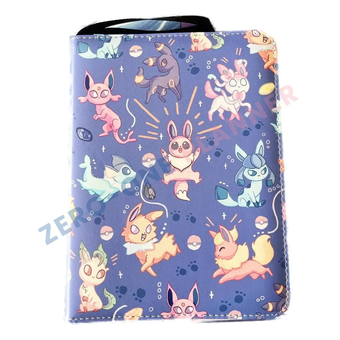 Пользовательские pokemon card a5 блокнот a6 прозрачный a6 6 кольцо a5 скрепка для бумаги b5 кольцо a6 и с коробкой