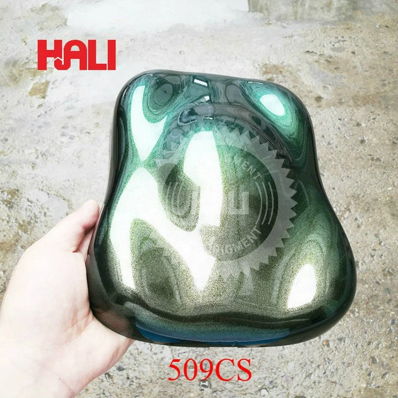 Color shifting pigment chameleon pigment chameleon powder item:59VC color: violet/bluish green effect