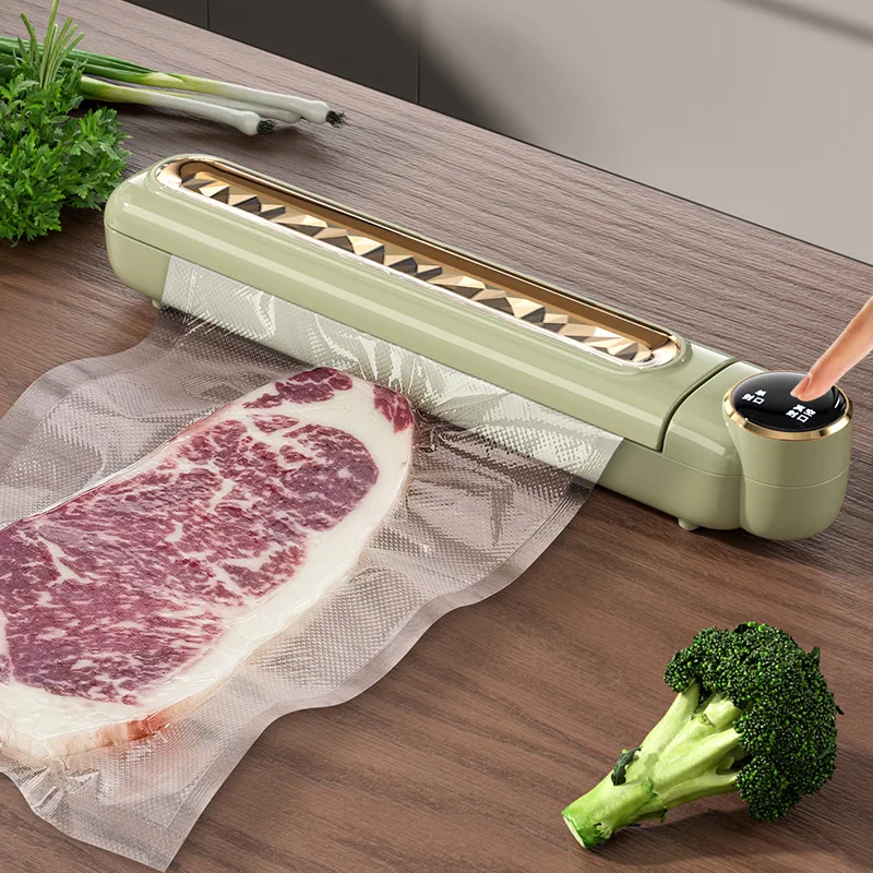 Easy To Operate Portable Vacuum Sealer Machine Automatic Food Sealer Dry Moist Mini Vacuum Food Sealer